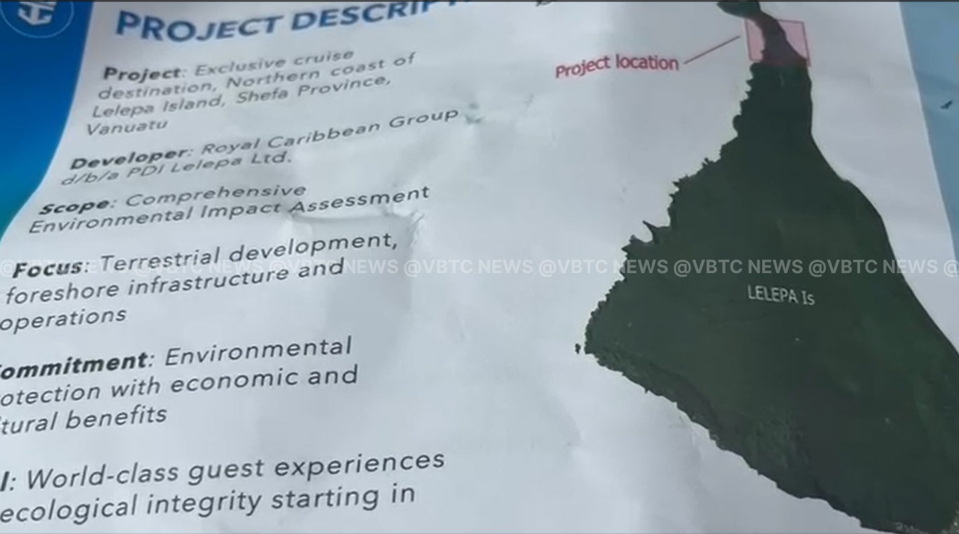 Royal Beach Club Project on Lelepa Targets 5,000 Tourists Daily