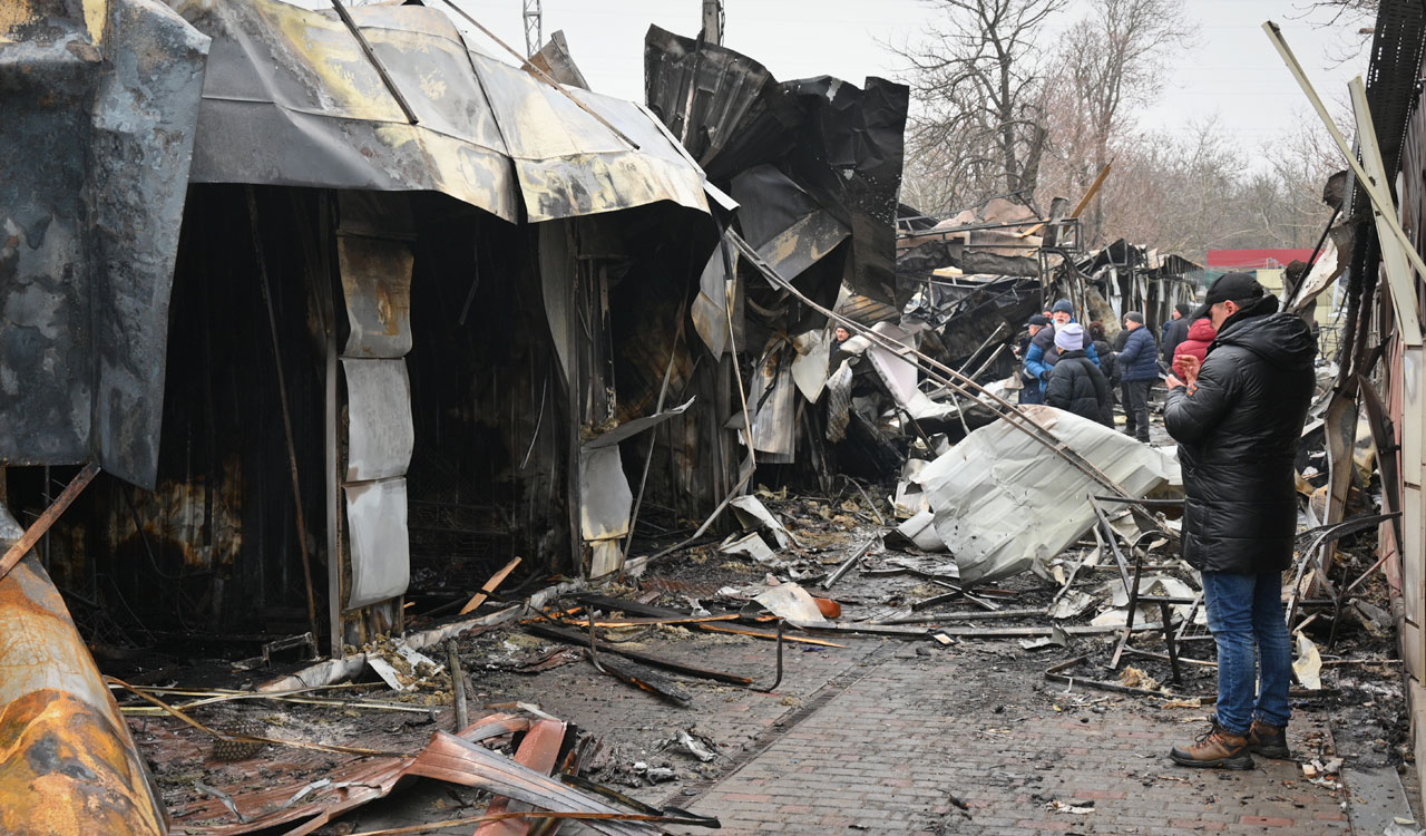 Russia fires ballistic missiles, drones at Ukrainian cities overnight