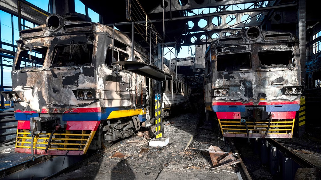 Russia targets another critical part of Ukraine’s infrastructure: Its railways
