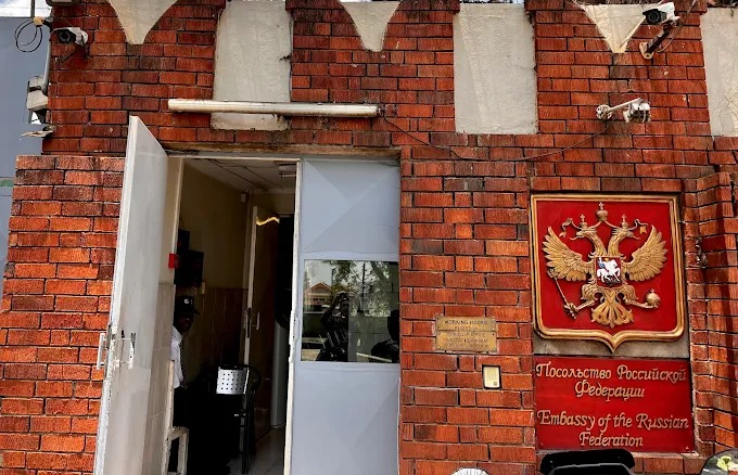 Russian Embassy denies 'propaganda' linking it to Ukraine recruits