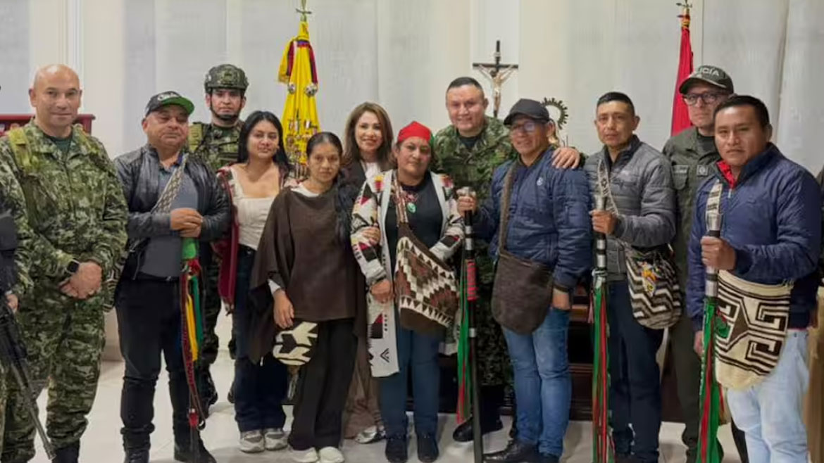 Southwest Colombia indigenous guard thwarts kidnapping of senator