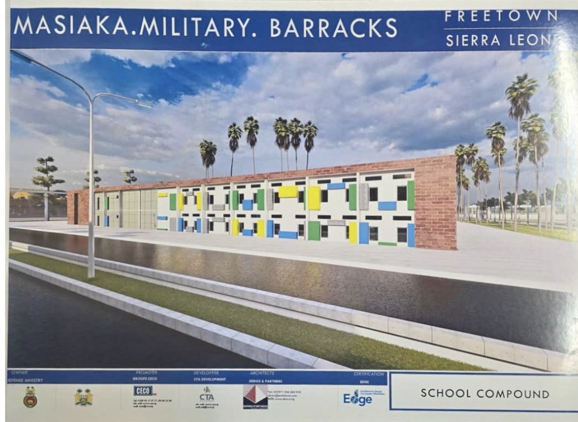 Strategic defence housing plan signals major welfare boost for Sierra Leone troops