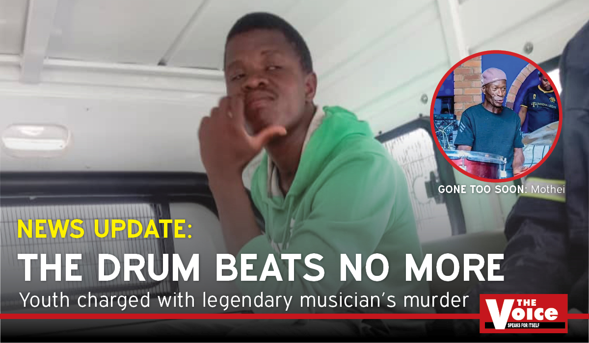 The drum beats no more