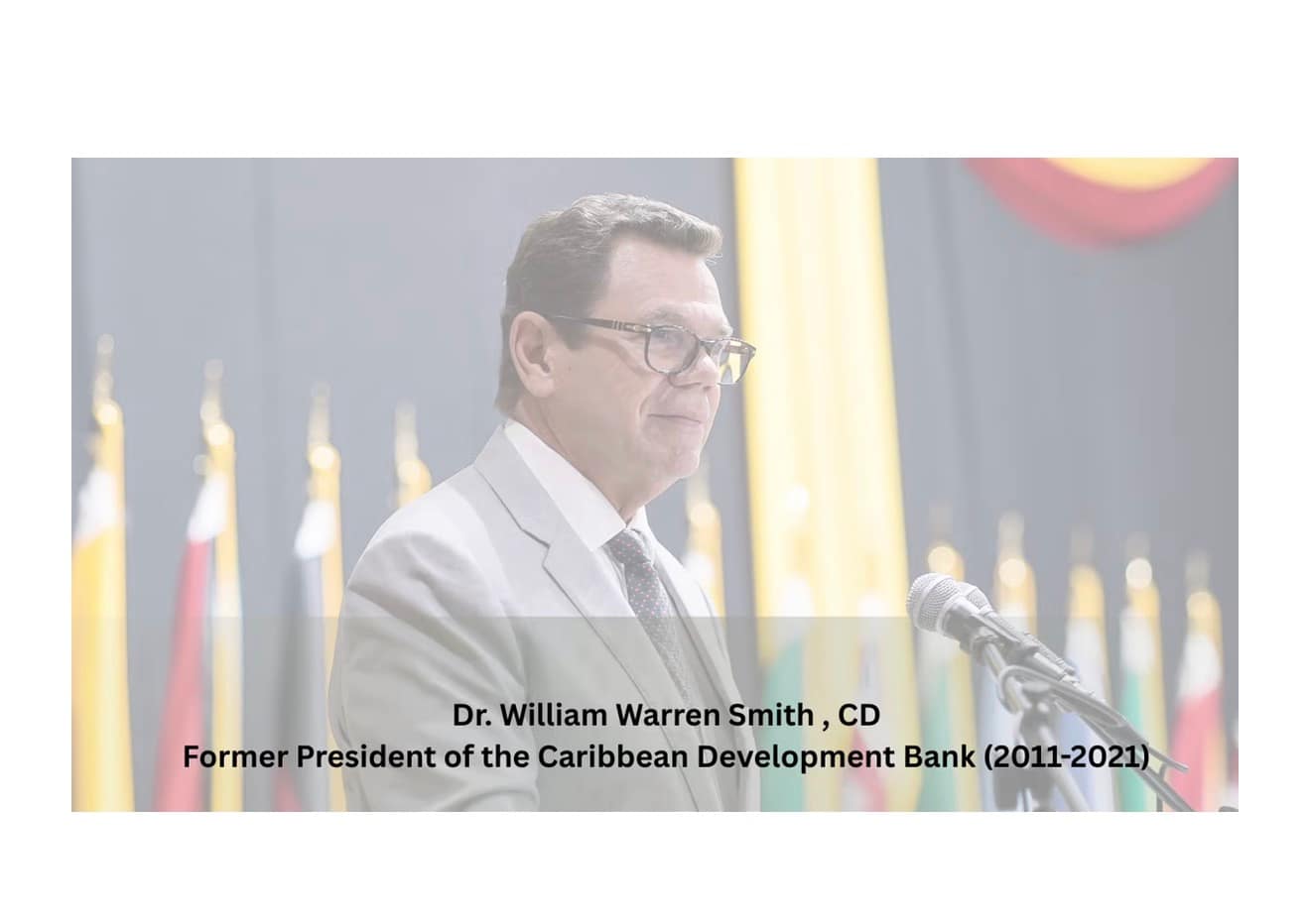 Tribute to the Life and Legacy of Dr. William Warren Smith, CD