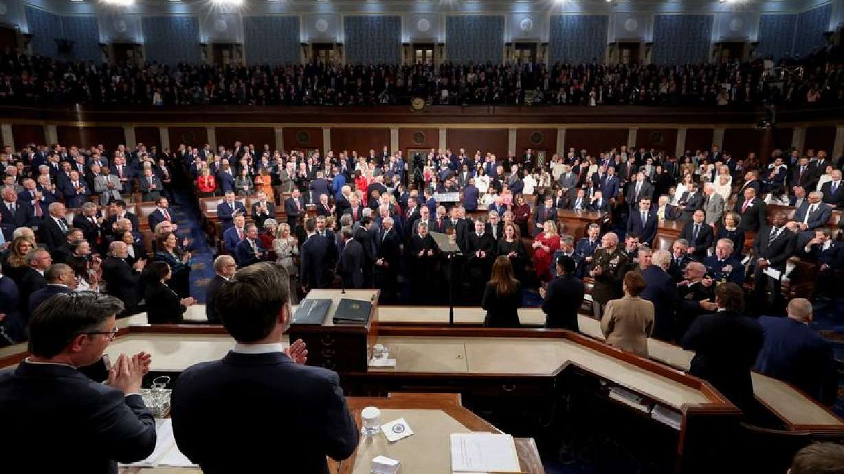 Trump hails 'golden age' in State of the Union as voters sour on economy