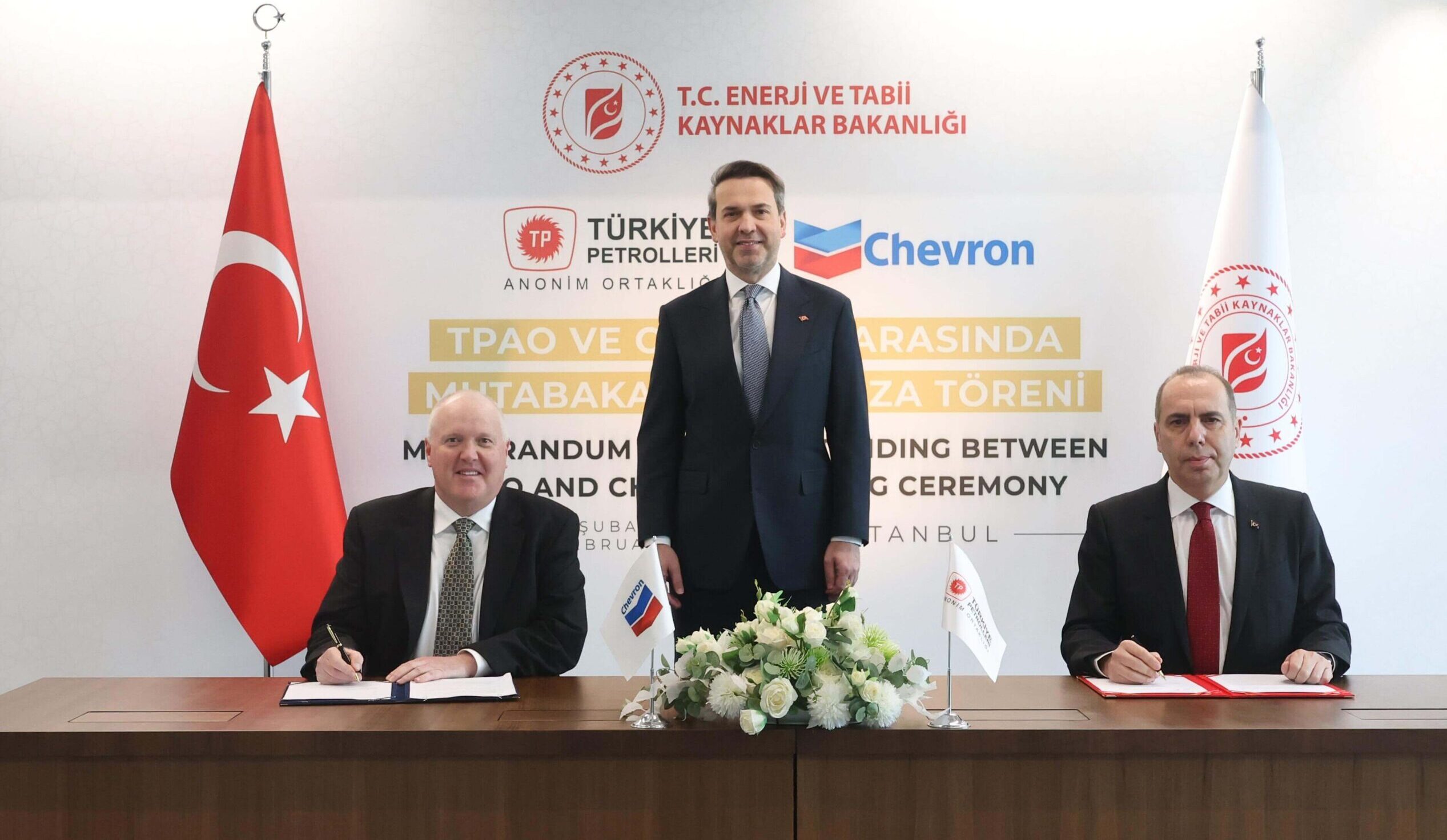 Turkey signs MOU with Chevron to explore oil and gas cooperation