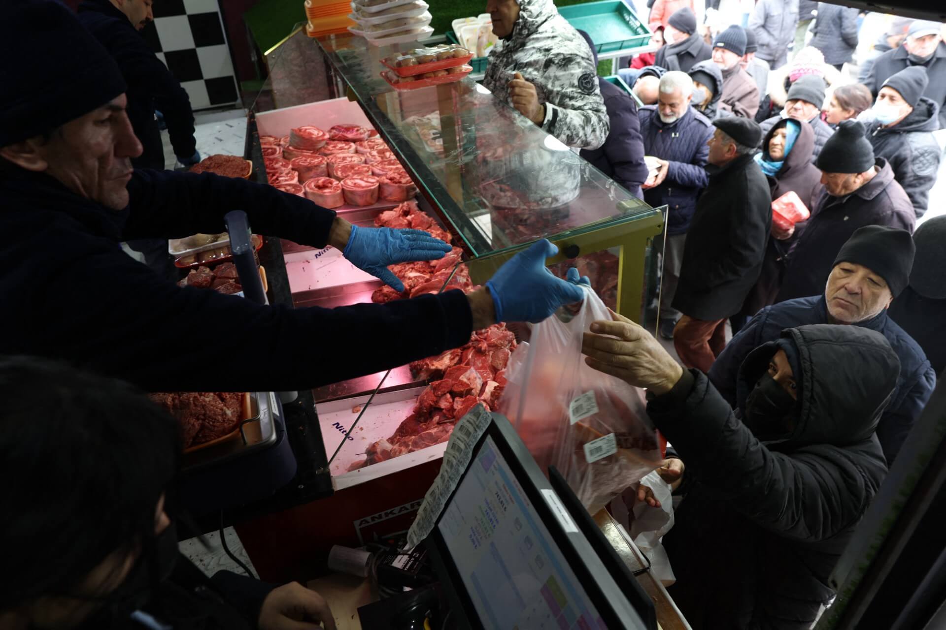 Turkey's food inflation hits nearly 12 times the eurozone rate