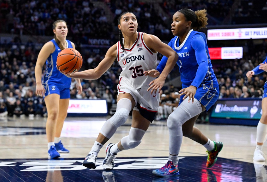 UConn routs Creighton 94-44 for largest win in series history