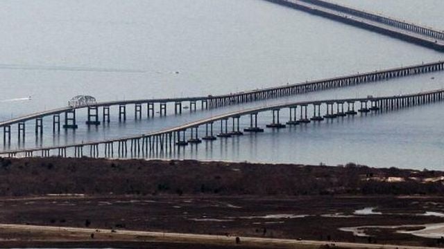 UPDATE: Perdue has confirmed to WMDT hat the driver of the tractor-trailer that went overboard the Chesapeake Bay Bridge-Tunnel on Sunday morning has died