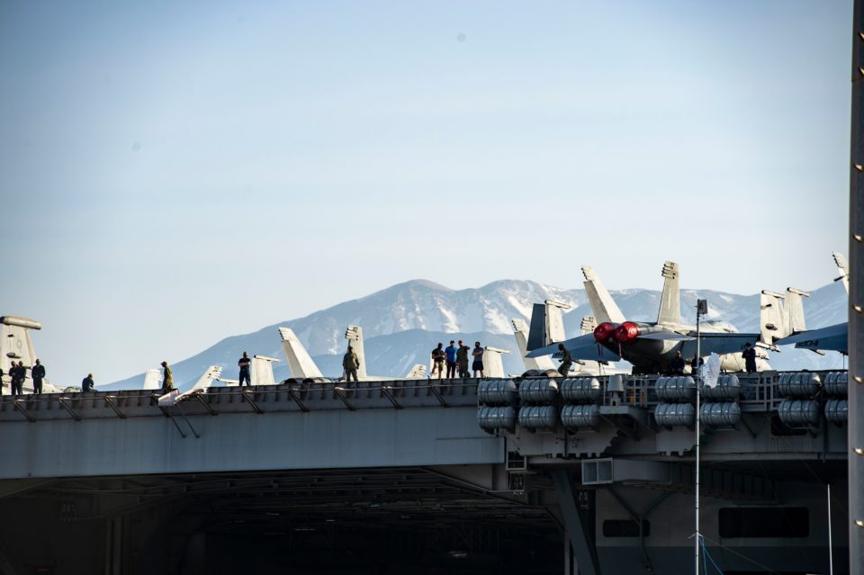 US base at Souda Bay, Crete, on Emergency "shut down"