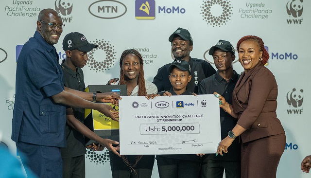 Ugandan students turn plastic waste into instant rewards on Bugala Island