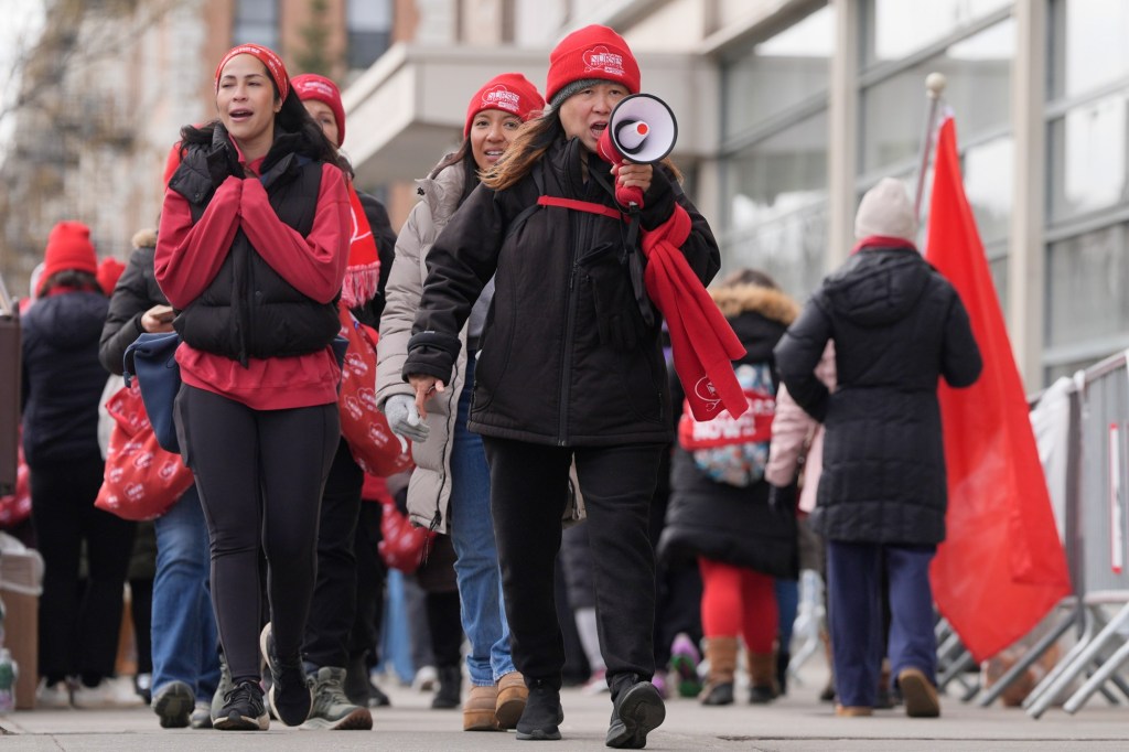 Union, NYC hospital system reach tentative deal to end nursing strike