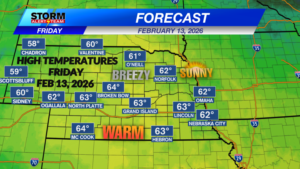 State Forecast Highs Tomorrow
