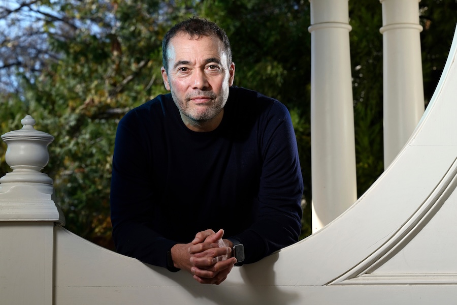 Will Lewis, publisher and CEO of The Washington Post, poses for a portrait in Washington, Sunday, Nov. 5, 2023.