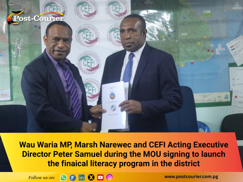 Wau-Waria moves to turn mining money into long-term security for families