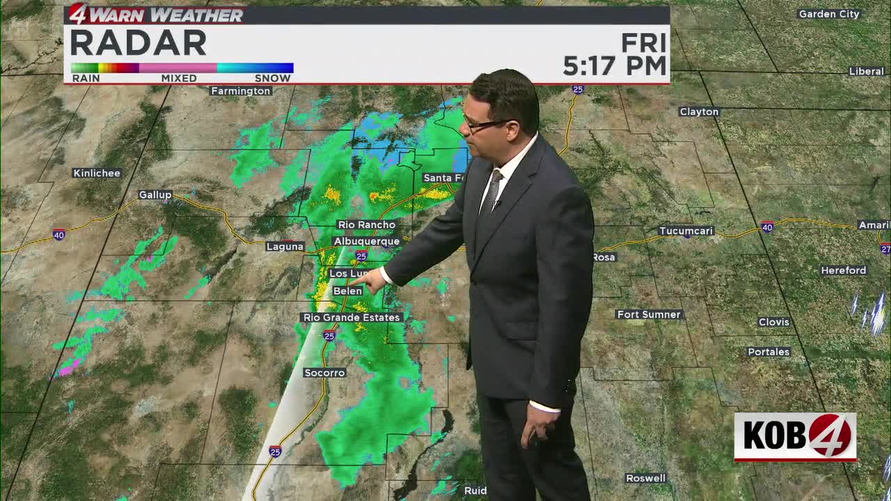 Windy days ahead for New Mexico after rain and mountain snow