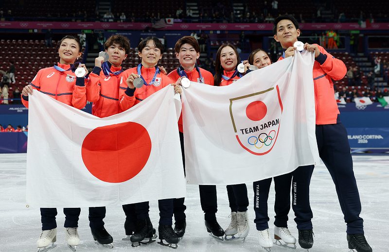 Winter Olympics 2026: Japan Finishes 2nd in Figure Skating Team Competition; U.S. Claims Gold