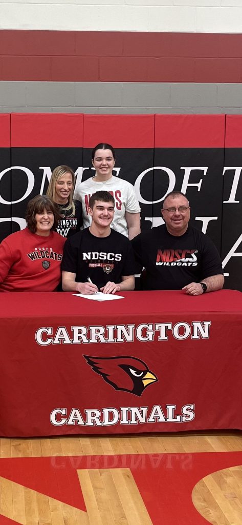 Wolsky Signs to Play College Football at NDSCS