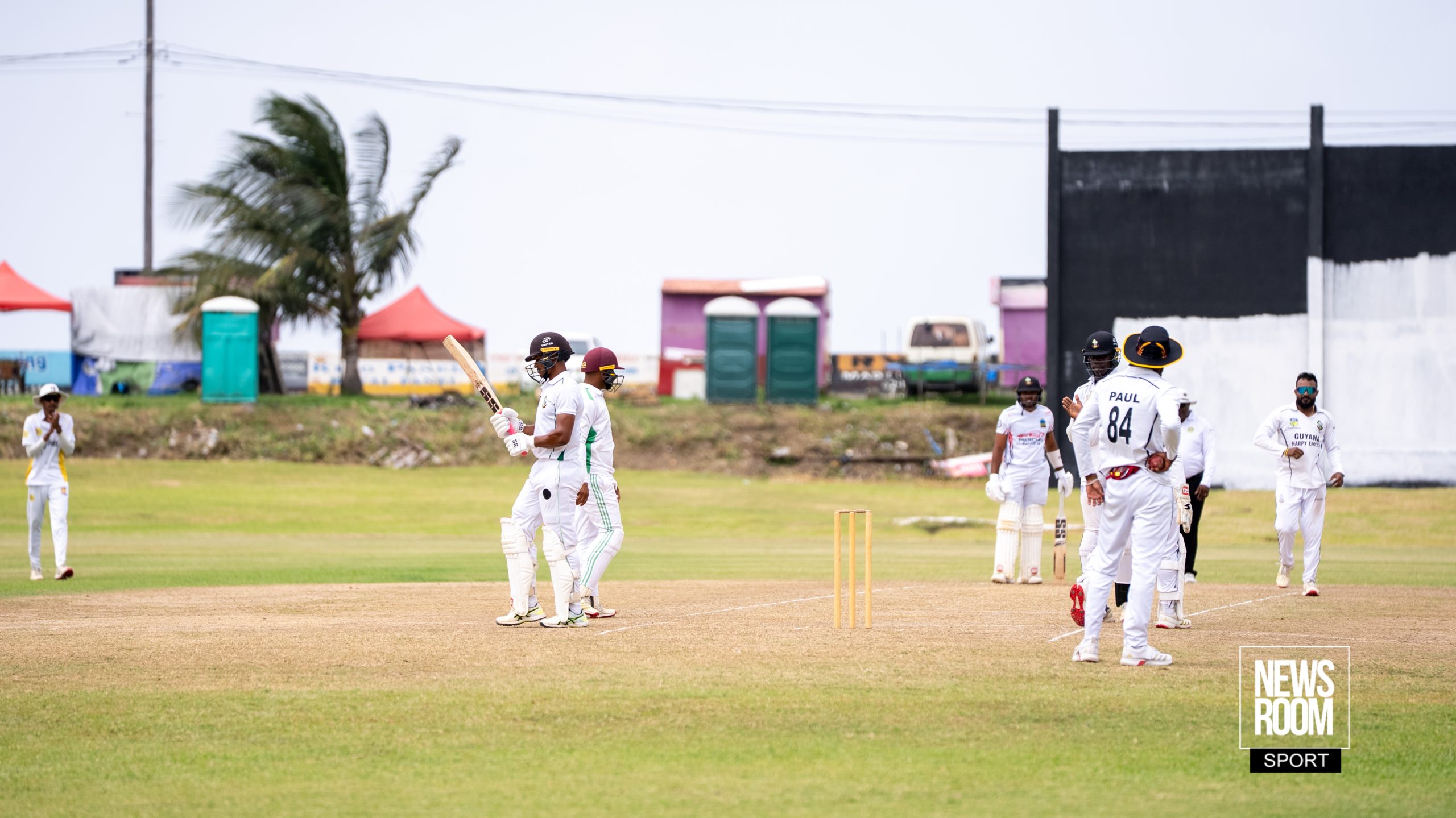 11 wickets tumble on day one of Harpy Eagles practice match