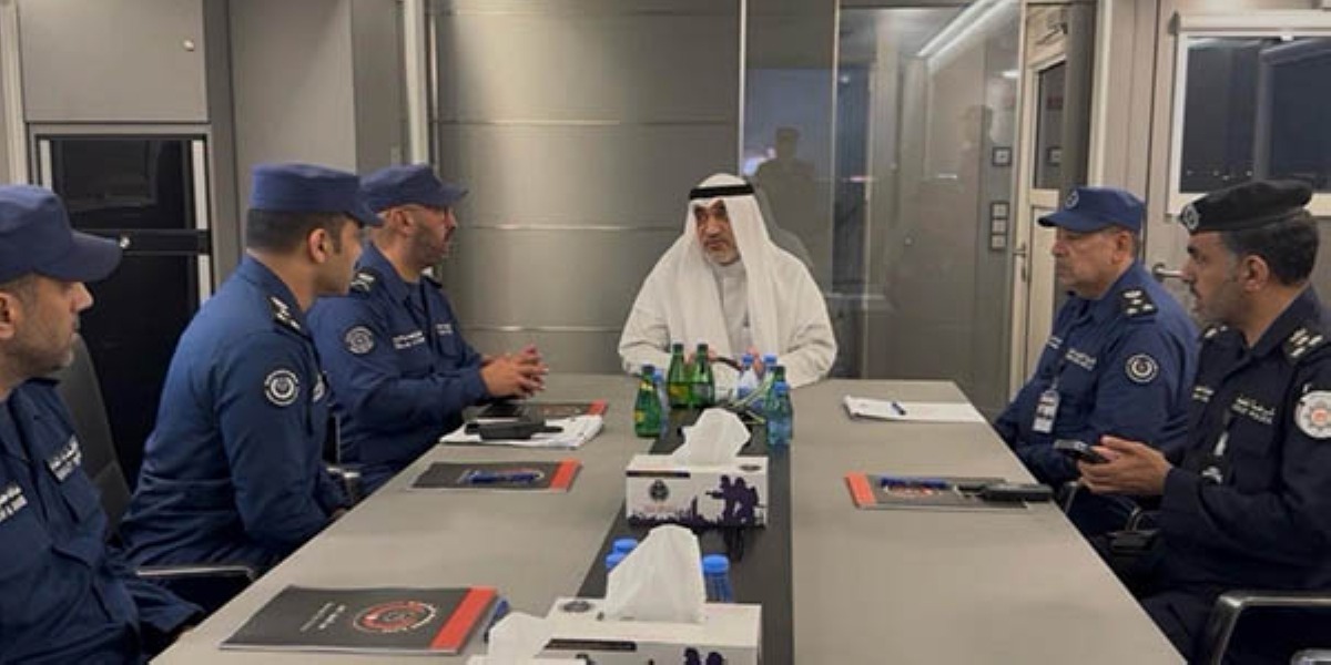 Al-Yousef inspects airport fuel tank fire site