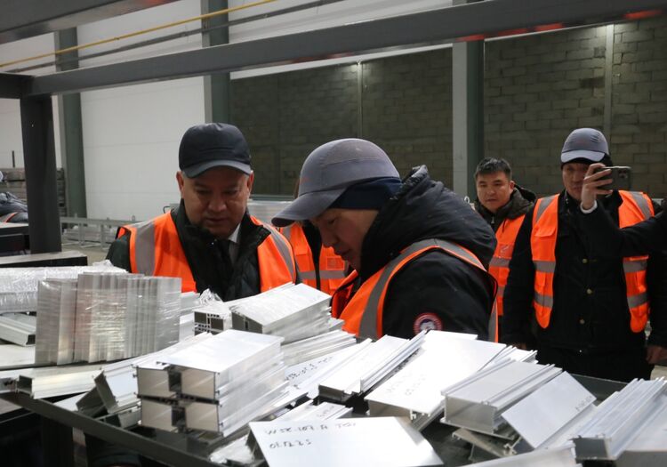 Aluminum profiles and casting products plant launched in Kyrgyzstan -