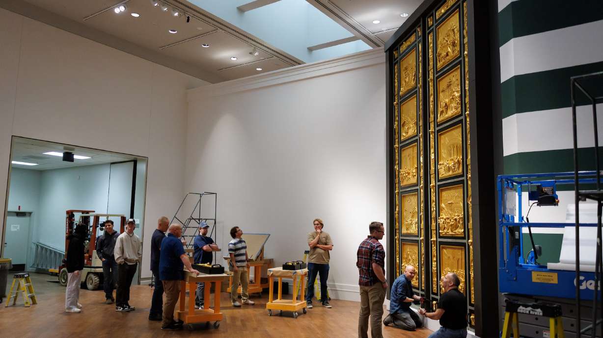 BYU unveils the 'Gates of Paradise': How a campus museum restored a renaissance masterpiece