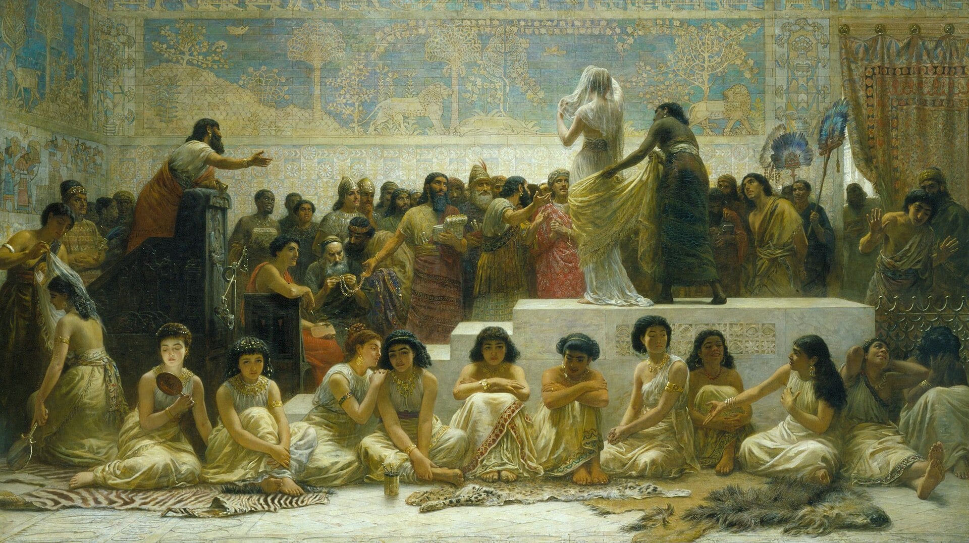 Greek historian Herodotus wrote about young women auctioned as brides in 5th century BC Babylon.