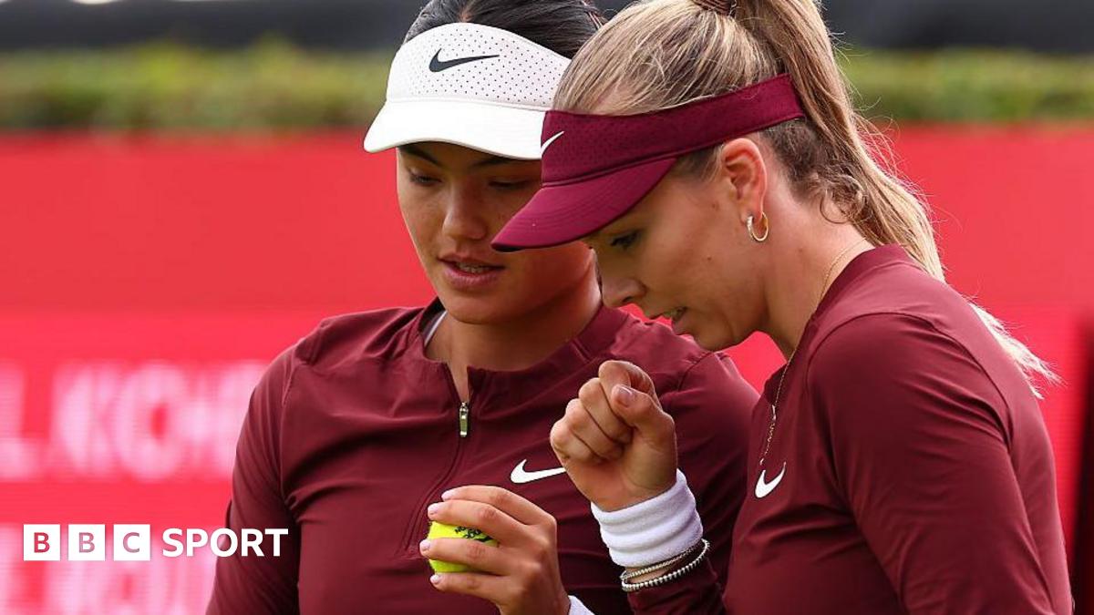 Emma Raducanu and Katie Boulter talk