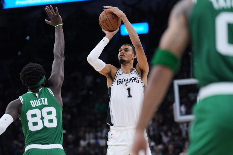 Celtics fall to Victor Wembanyama, Spurs
