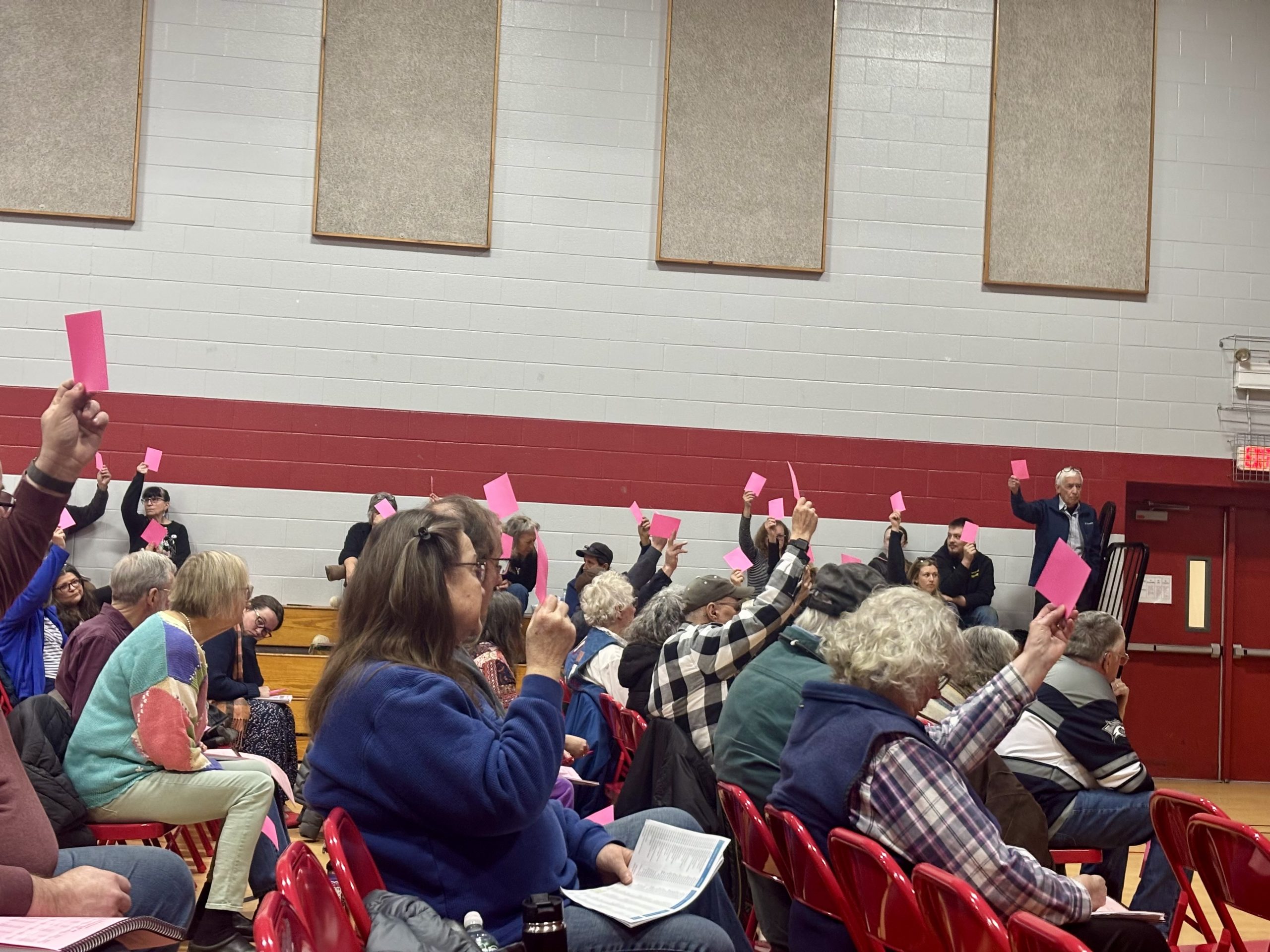 Chichester town meeting lasts eight hours; call for budget committee rejected