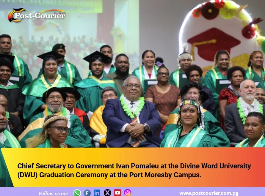 Chief Secretary Pomaleu highlights Education's pivotal role at DWU Port Moresby Campus