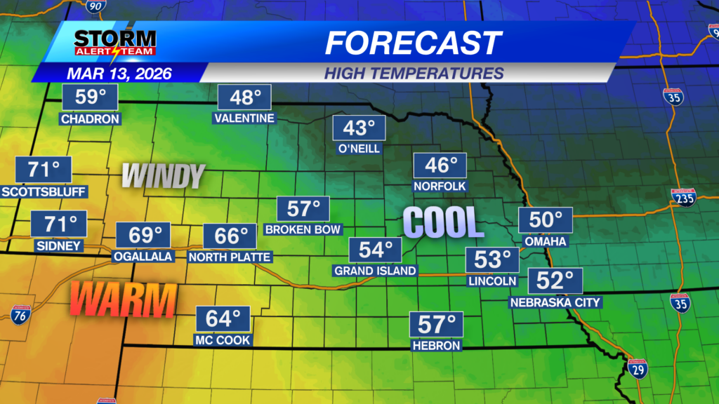 State Forecast Highs Tomorrow
