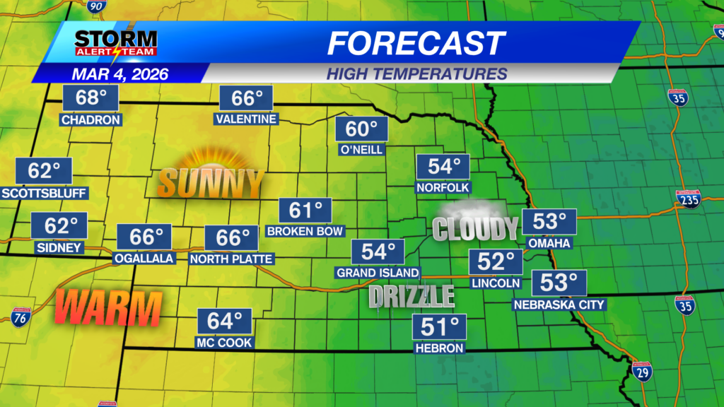 State Forecast Highs Tomorrow