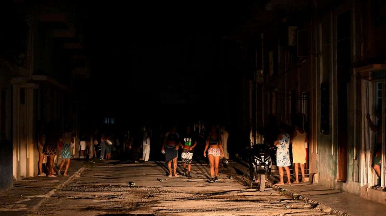 Cuba's national electric grid collapses, leaving millions without power