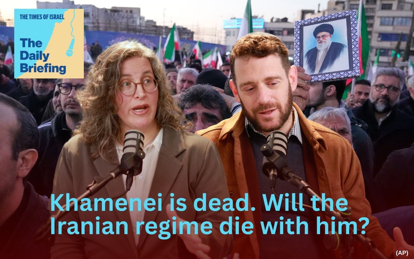 Daily Briefing Mar. 1 - Khamenei is dead. Will the Iranian regime die with him?