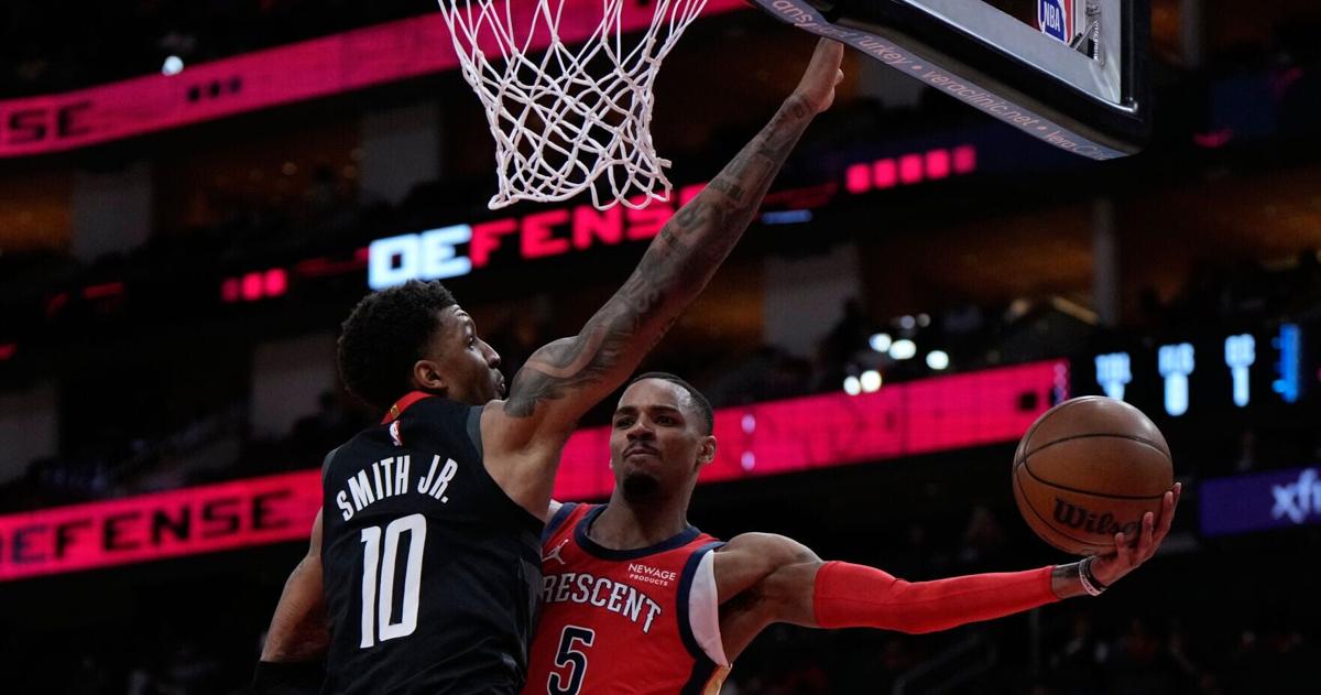 Dejounte Murray's night not enough, Pelicans fall to Rockets | Pelicans