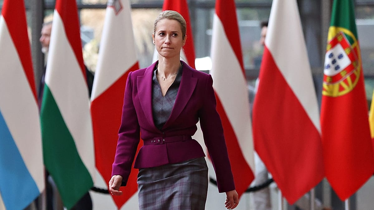 Democratic Iran is 'far from certain', Kallas says, warning of 'dangerous moment'