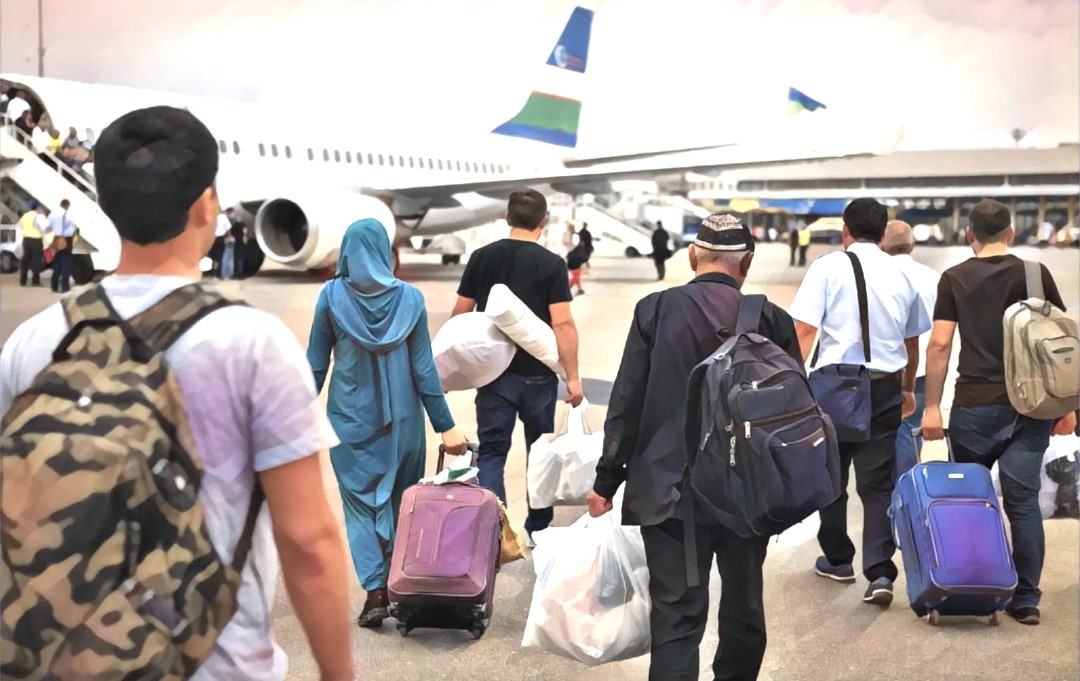 Deportation Flight from U.S. Returns 65 Nationals to Uzbekistan