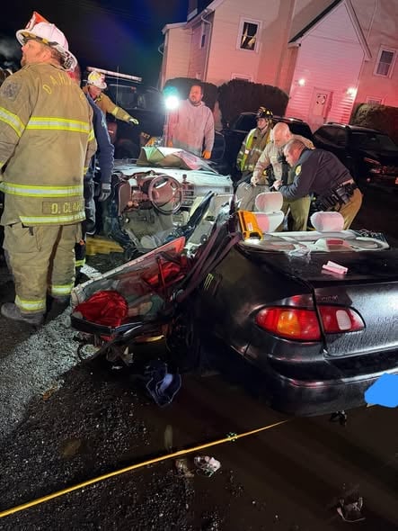 Driver hospitalized after early morning crash