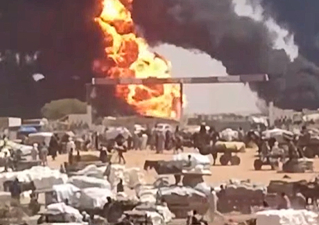 Drone strikes hit West Darfur fuel market, shelling resumes in South Kordofan as Sudan fighting intensifies