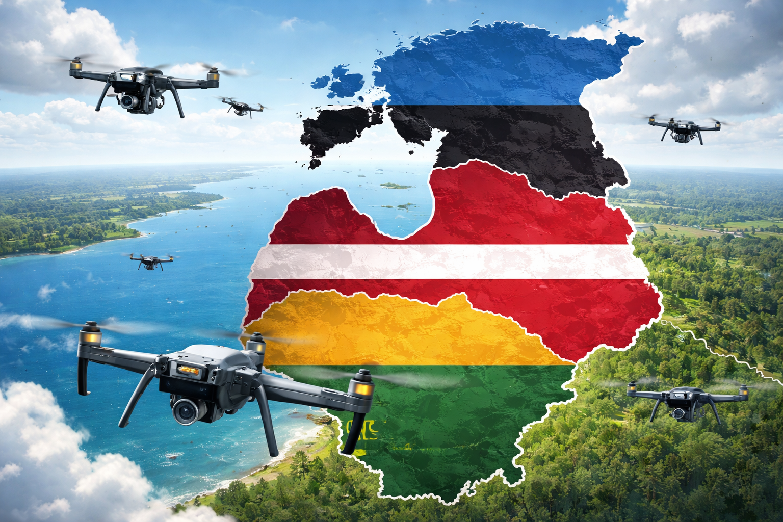 Drones stalk Baltic skies | Baltic News