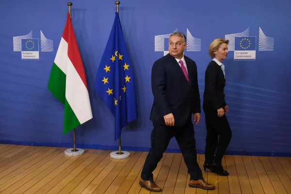 PM Orbán and von der Leyen