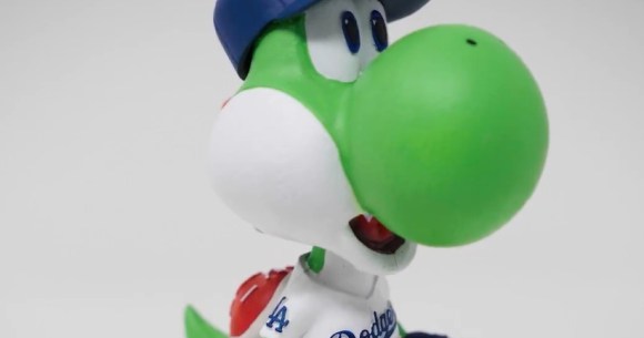 Exclusive Super Mario Yoshi figure to be given away at Dodgers Stadium [Video]