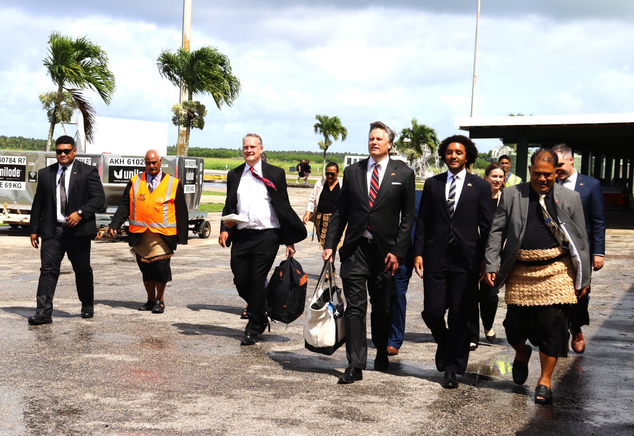 Fakamo’oni ‘Amelika mo Tonga ki ha fengaue’aki ki hono malu’i potutahi mei he toutai mo e fe’ave’aki faito’o konatapu ta’efakalao