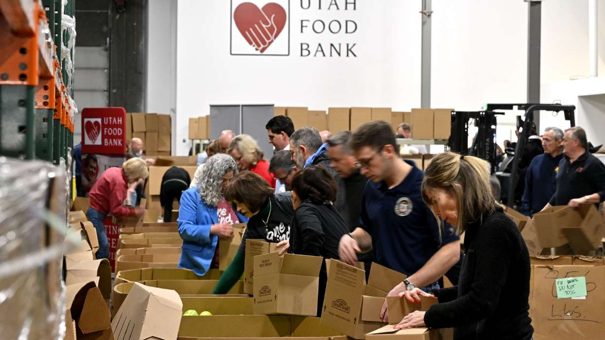 Feed Utah food drive kicks off to combat statewide hunger