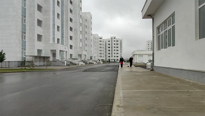 Firm Controlled by President’s Uncle Hands Over Sports Complex in Arkadag With Defects