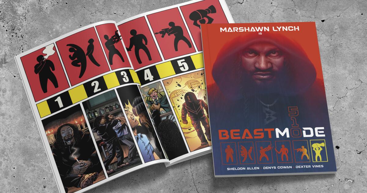 Former NFL star Marshawn Lynch to star in 'Beast Mode' graphic novel