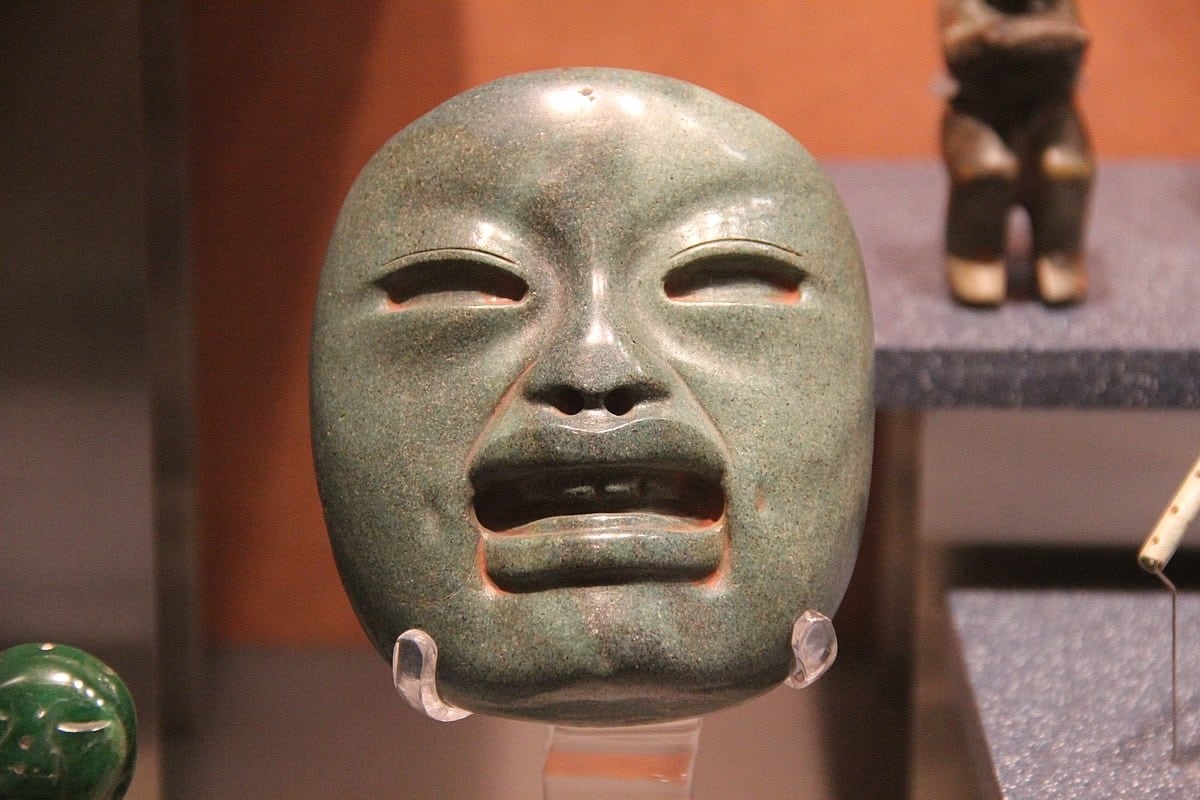 Olmec mask
