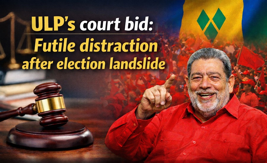 Futile distraction after election landslide