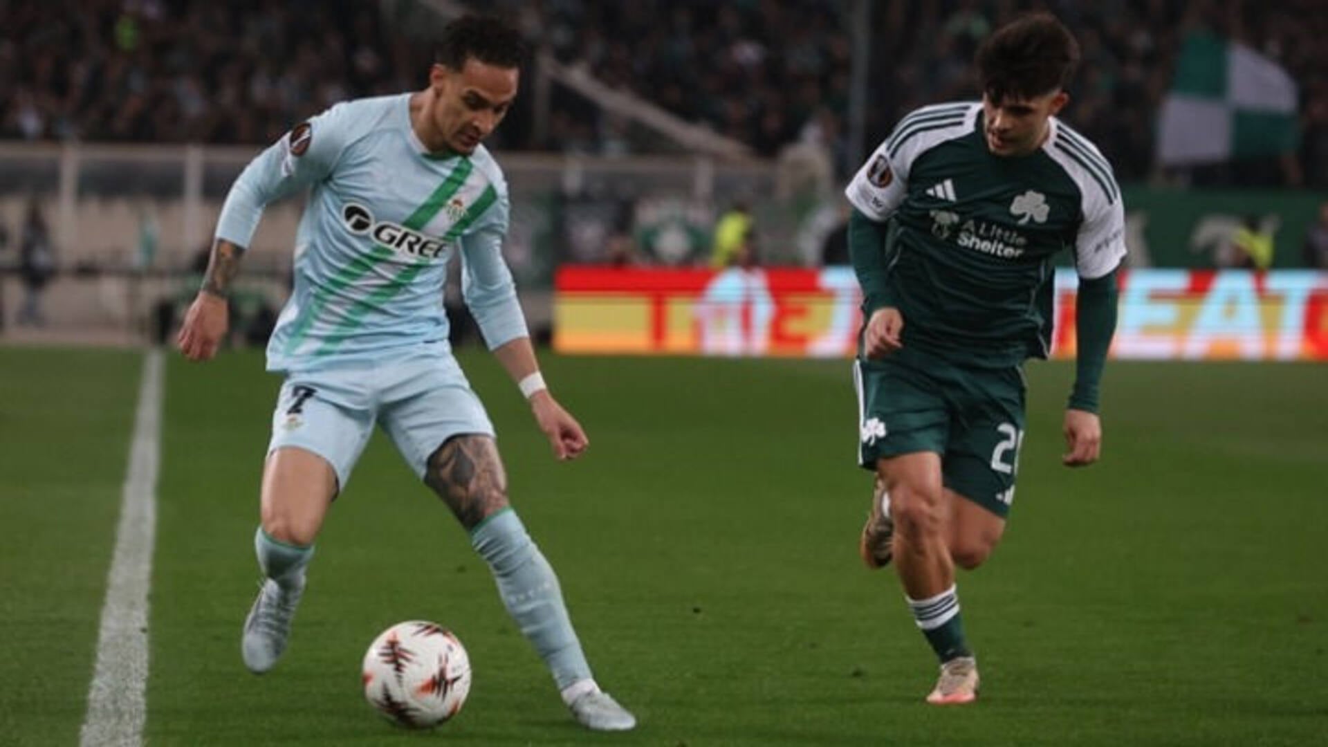 Greek clubs shine in Europe: Panathinaikos beat Betis, AEK thrash Celje